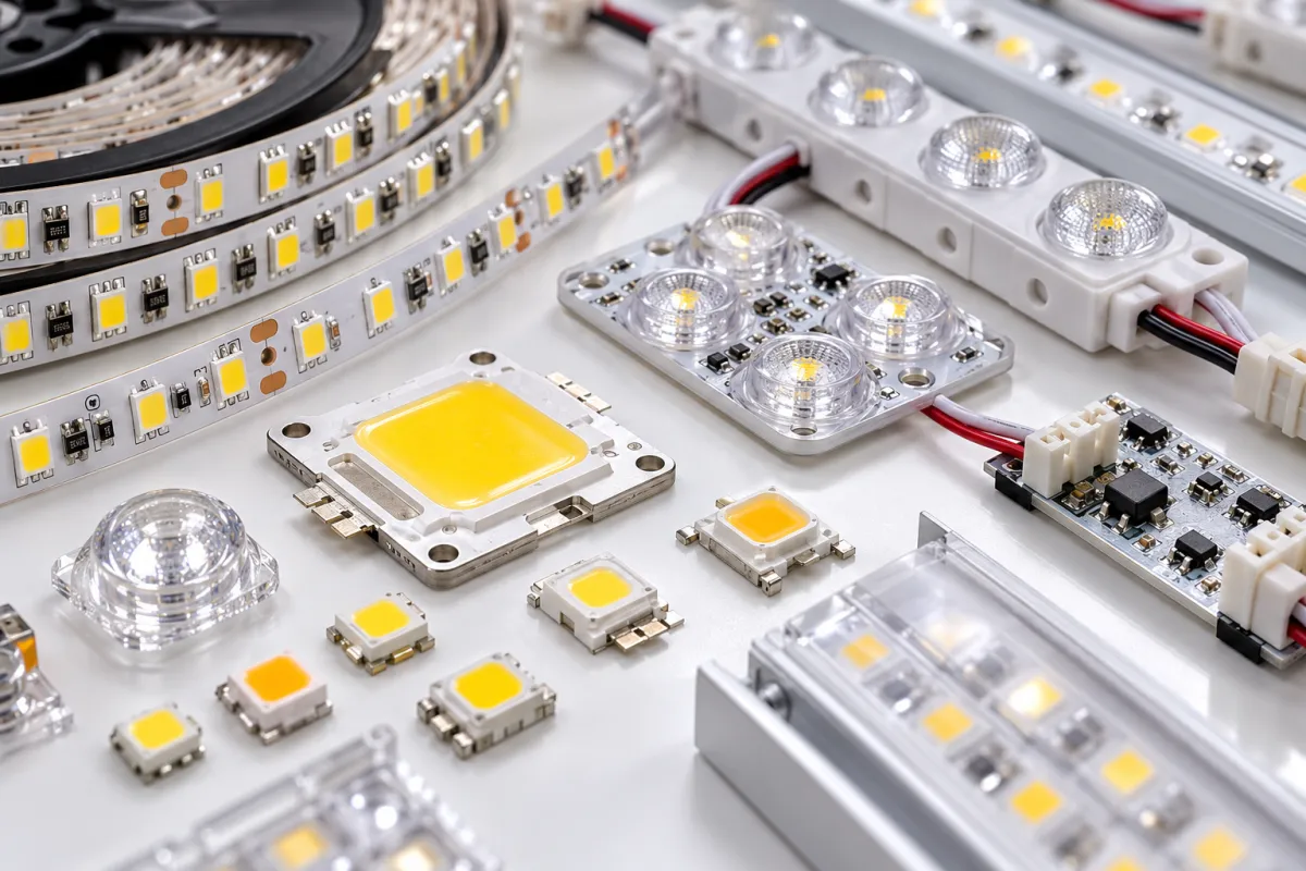 Chip LED và module LED dùng cho biển quảng cáo