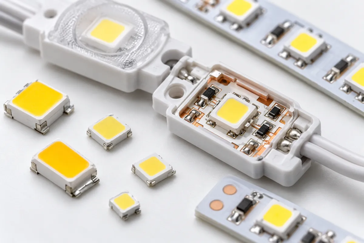 Chip LED trong biển quảng cáo là gì và vì sao quan trọng? - Kiến thức LED - ENTEC LED