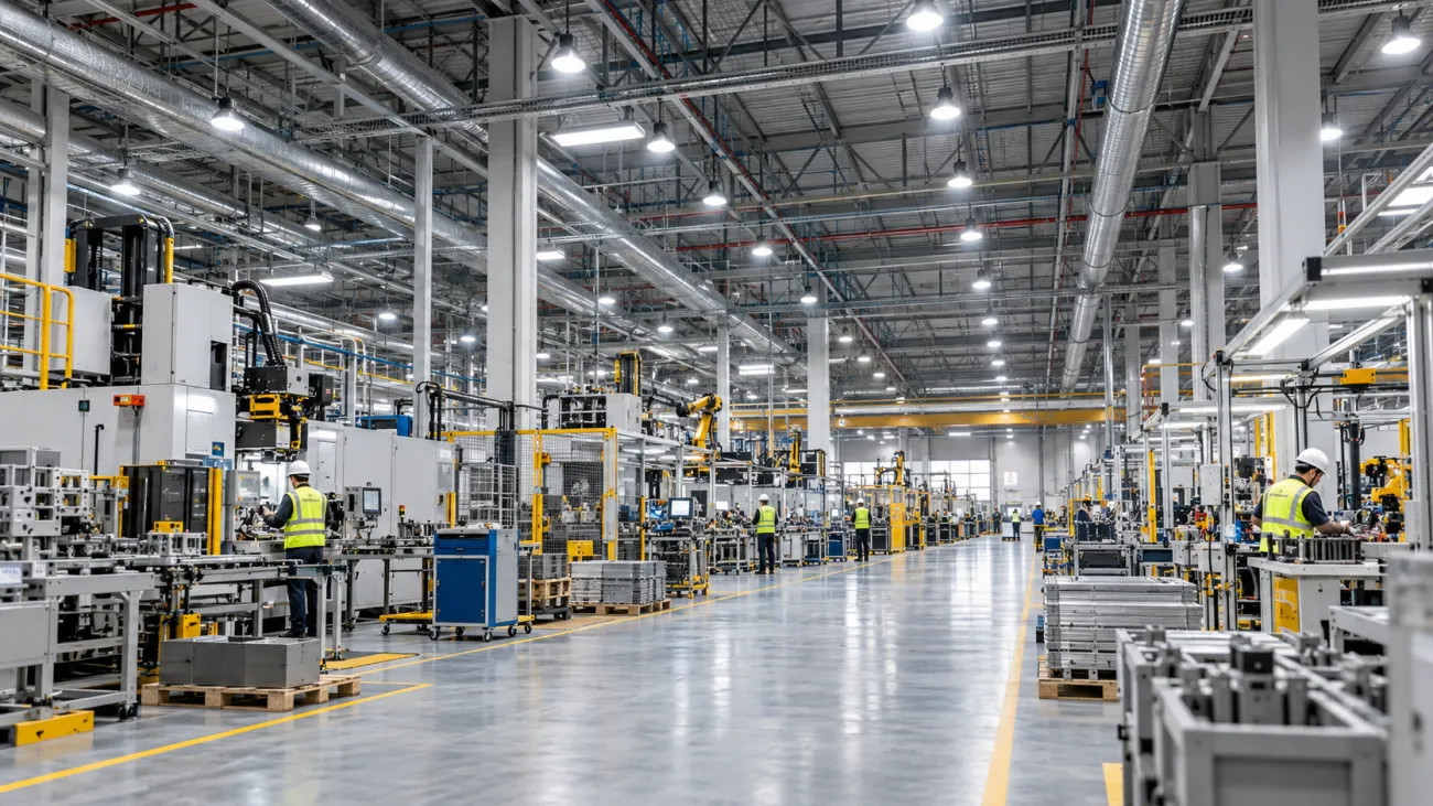 Vì sao nhà xưởng cần một giải pháp LED riêng? - Giải pháp LED - ENTEC LED