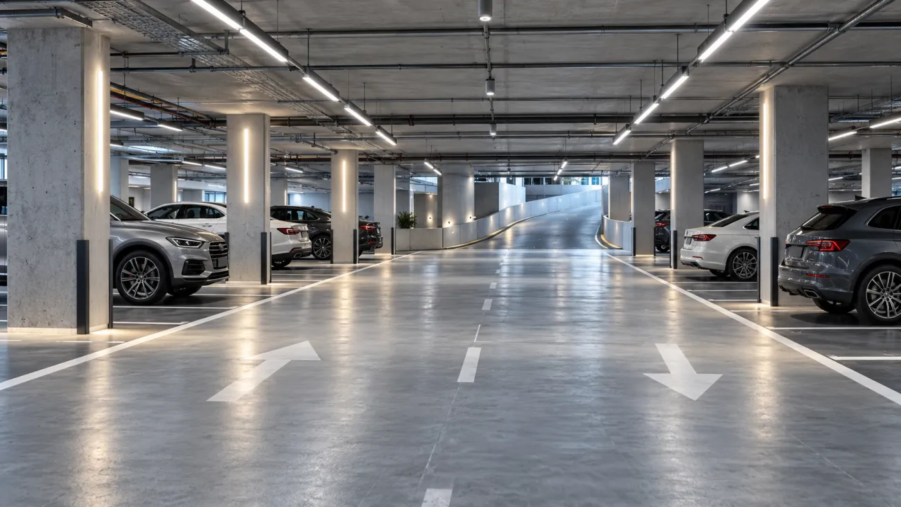 Vì sao tầng hầm và bãi đỗ xe cần giải pháp LED riêng? - Giải pháp LED - ENTEC LED