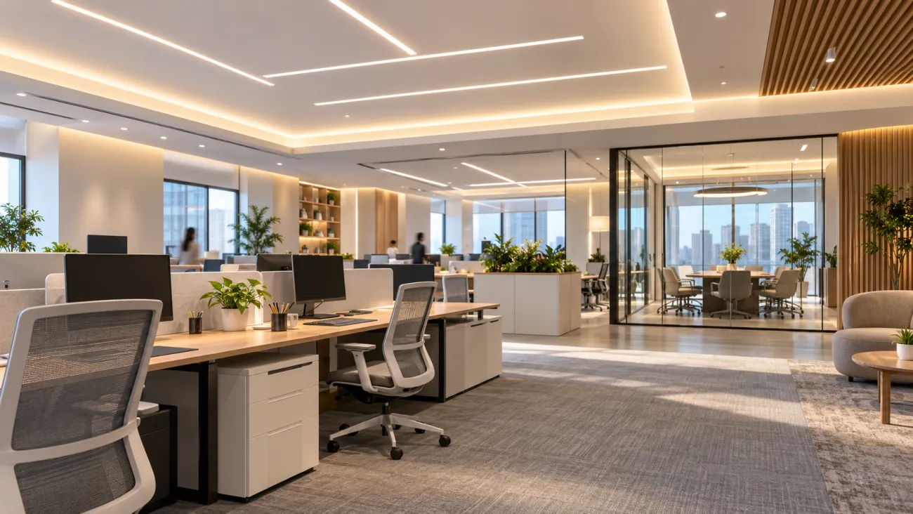 Vì sao văn phòng nên đầu tư chiếu sáng LED đúng cách? - Giải pháp LED - ENTEC LED